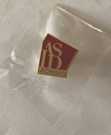 ASID Michigan Label Pins on Sale for $10!